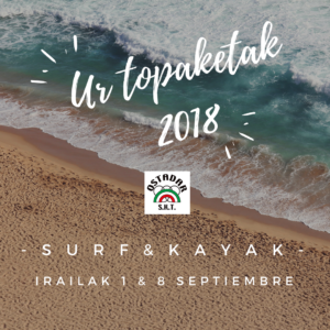 Ur topaketak 2018