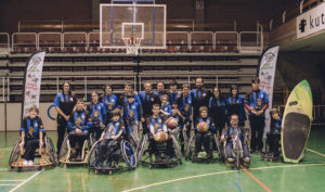 Equipo de deporte adaptado